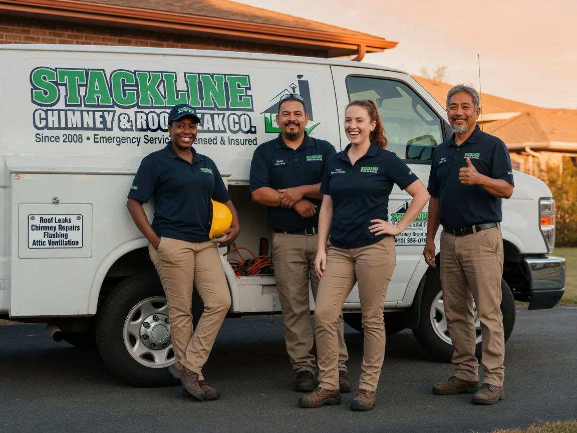 Chimney flashing repair company in Creston, WV